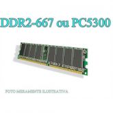 MEMÓRIA DDR2 1GB PC 5300 667Mhz
